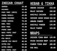 SS - Snack Shack menu 1