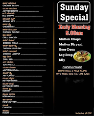 Mandya Sln Donne Biryani menu 3