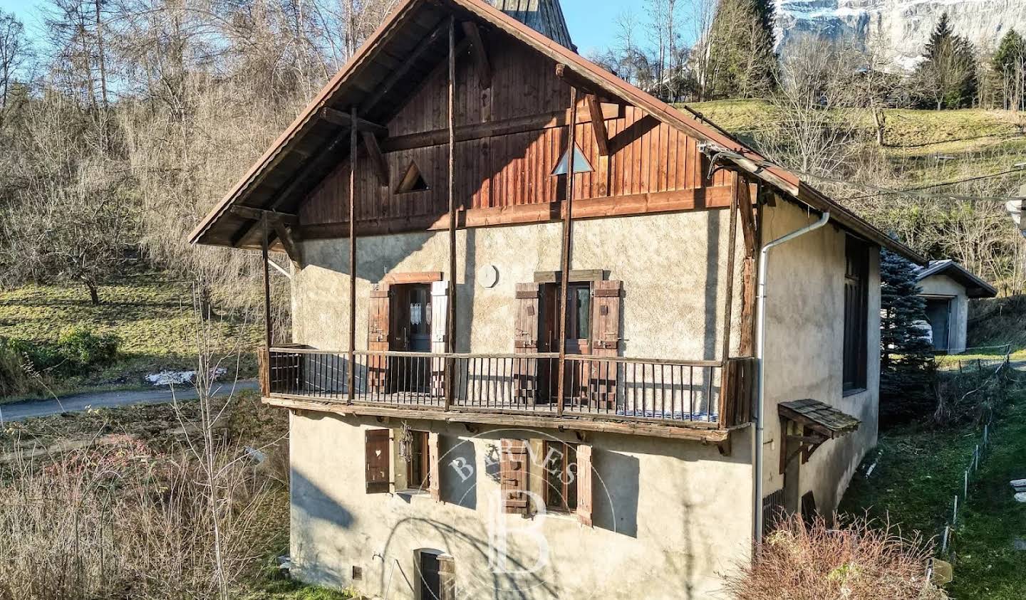 Chalet avec vue panoramique Servoz