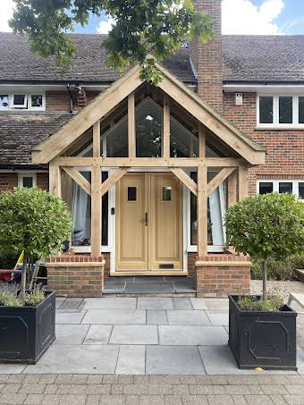 Oak frames and carpentry work album cover