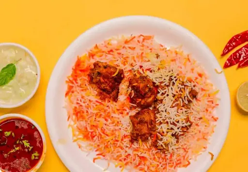 Tandoori Chicken Dum Biryani