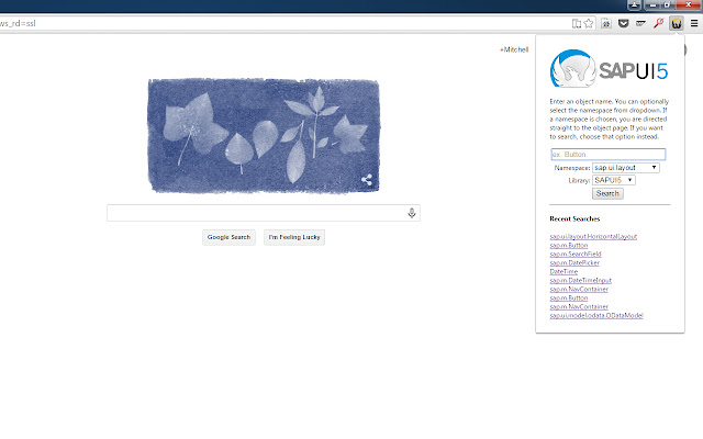 SAPUI5 Documentation Search chrome extension