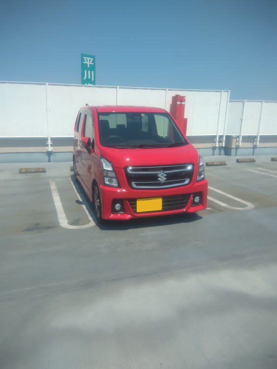 ワゴンRスティングレーのローダウン・洗車・洗車した！に関するカスタム事例の投稿画像5枚目