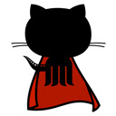 GitHub with a cape Chrome extension download