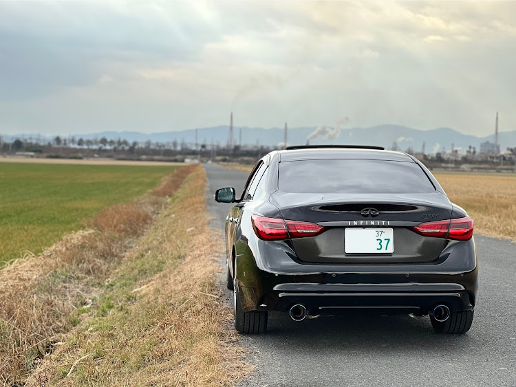 スカイラインのQ50・V37・インフィニティ・ドライブ・黄砂に関するカスタム事例の投稿画像2枚目