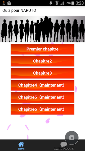 Quiz pour NARUTOanime japon