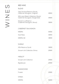 The Nest - The Den menu 3