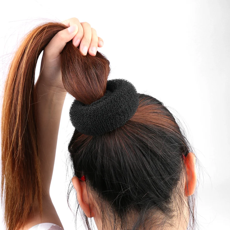 Atacado de acessórios de cabelo de comércio exterior Novos donut flor taro ferramentas de cabeleireiro Variedade de bolas penteado