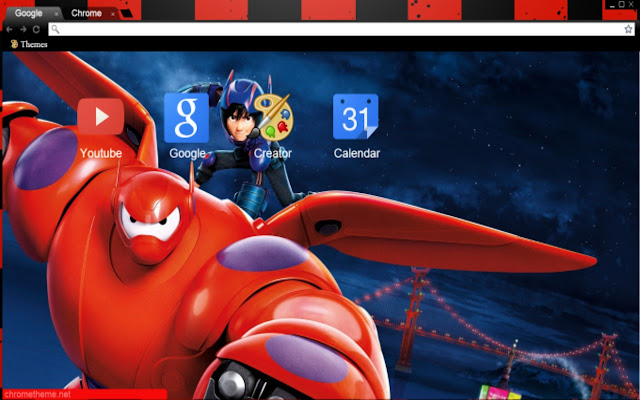 Big Hero 6: Hiro and Baymax chrome extension