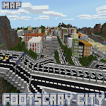 Cover Image of Télécharger Footscray City Map MCPE 5.0 APK