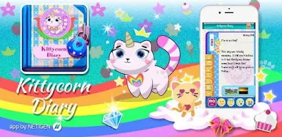 Kittycorn Diary for Kids Screenshot 1 of 9