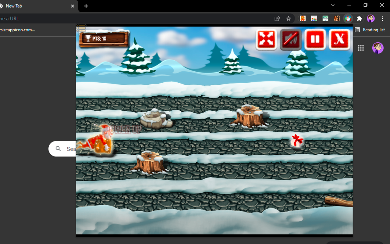 Christmas Rush on Chrome Preview image 3