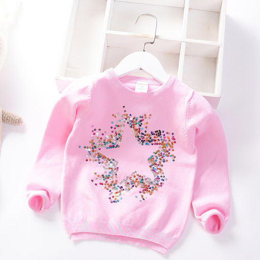 Title 1, Baby single layer sequin bottoming shirt, a com...