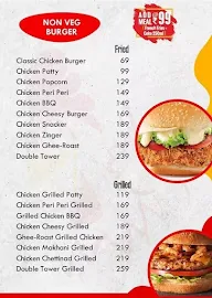 Chicken Affair menu 3