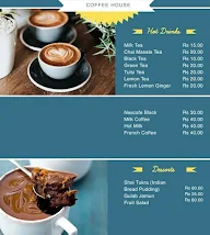 Burble Cafe menu 1