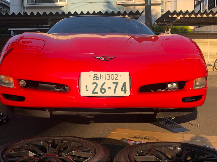 コルベット クーペの自分でやれば工賃タダ！・出来ないことはプロに頼む！・アメ車最高・マニュアルだけどATF指定なんだなに関するカスタム事例の投稿画像4枚目