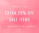 Extra 20% Off Sale Items - Medium Rectangle Ad item