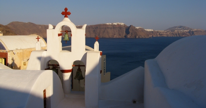 Santorini prima del tramonto di filipposalamone