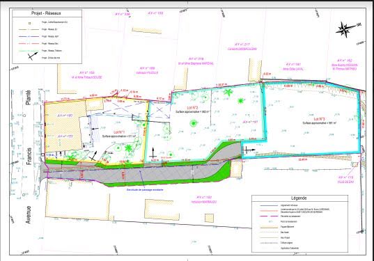 Vente terrain à batir  582 m² à Dax (40100), 127 000 €