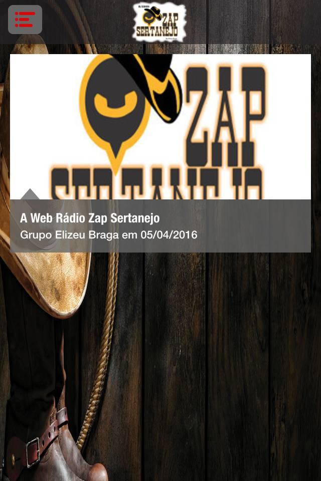 Zap Sertanejo Screen 3