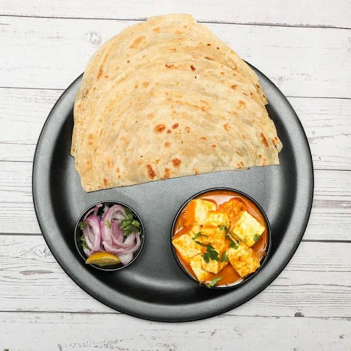 Paneer Tikka Masala Paratha Meal