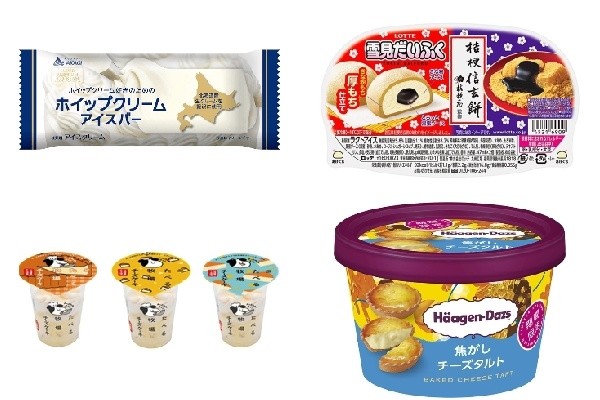 今週新発売のアイスクリームまとめ 赤城 ホイップクリームアイスバー ロッテ 雪見だいふく 桔梗信玄餅 など Trill トリル