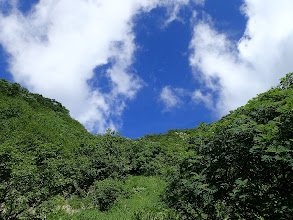 雲が湧いてきた