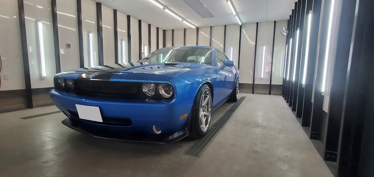 チャレンジャーのみんなのエンジンルーム見てみたい・コーティング再施工・ダッジチャレンジャーSRT8に関するカスタム事例の投稿画像4枚目