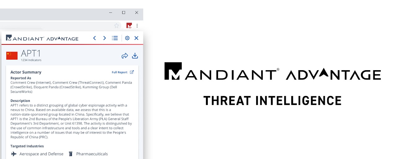 Mandiant Advantage | Threat Intelligence Preview image 1