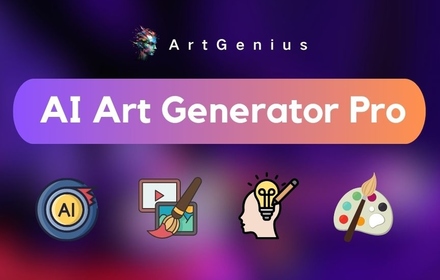 AI Art Generator Pro（Free） - ArtGenius small promo image