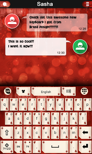 Red Queen keyboard