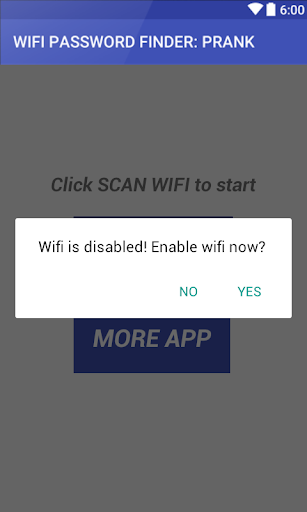 WiFi Password Finder: Prank