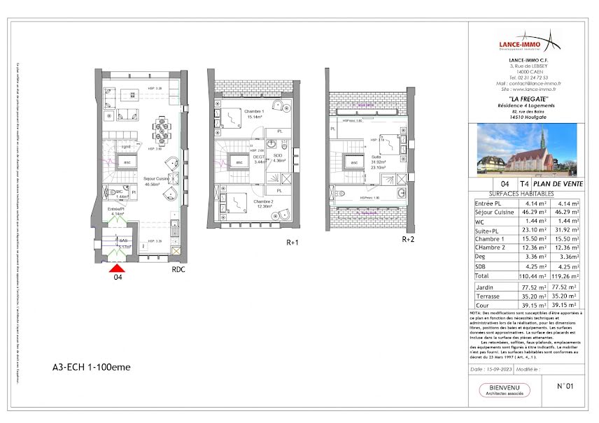 Vente maison 3 pièces 117 m² à Houlgate (14510), 1 205 000 €