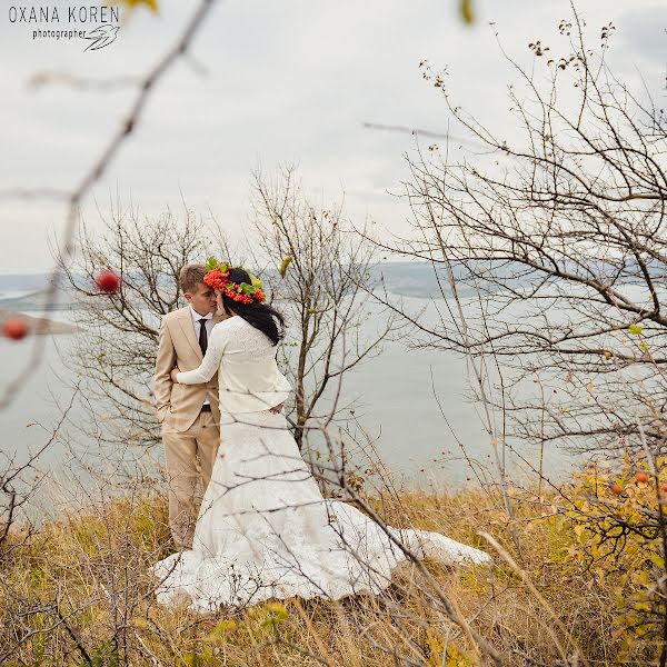 Wedding photographer Oksana Koren (oxanakoren). Photo of 21 October 2014