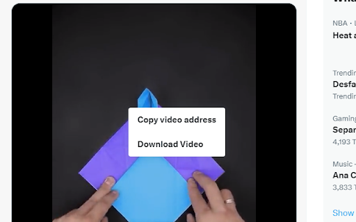 Twitter Video Download