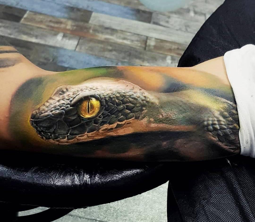 Snake tattoo by Gundeniz Oktay | Photo 25922