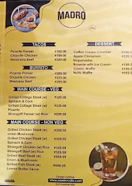 Madro Cafe menu 2