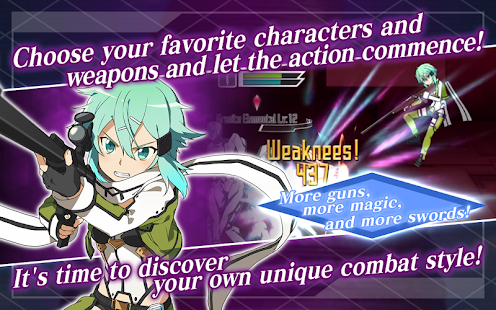 Sword Art Online Memory Defrag Mod Apk For Android