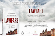 'Lawfare' is being launched in Cape Town on Wednesday, May 15. 