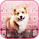 Thème de clavier Cute Corgi icon