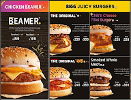 Biggies Burger menu 1