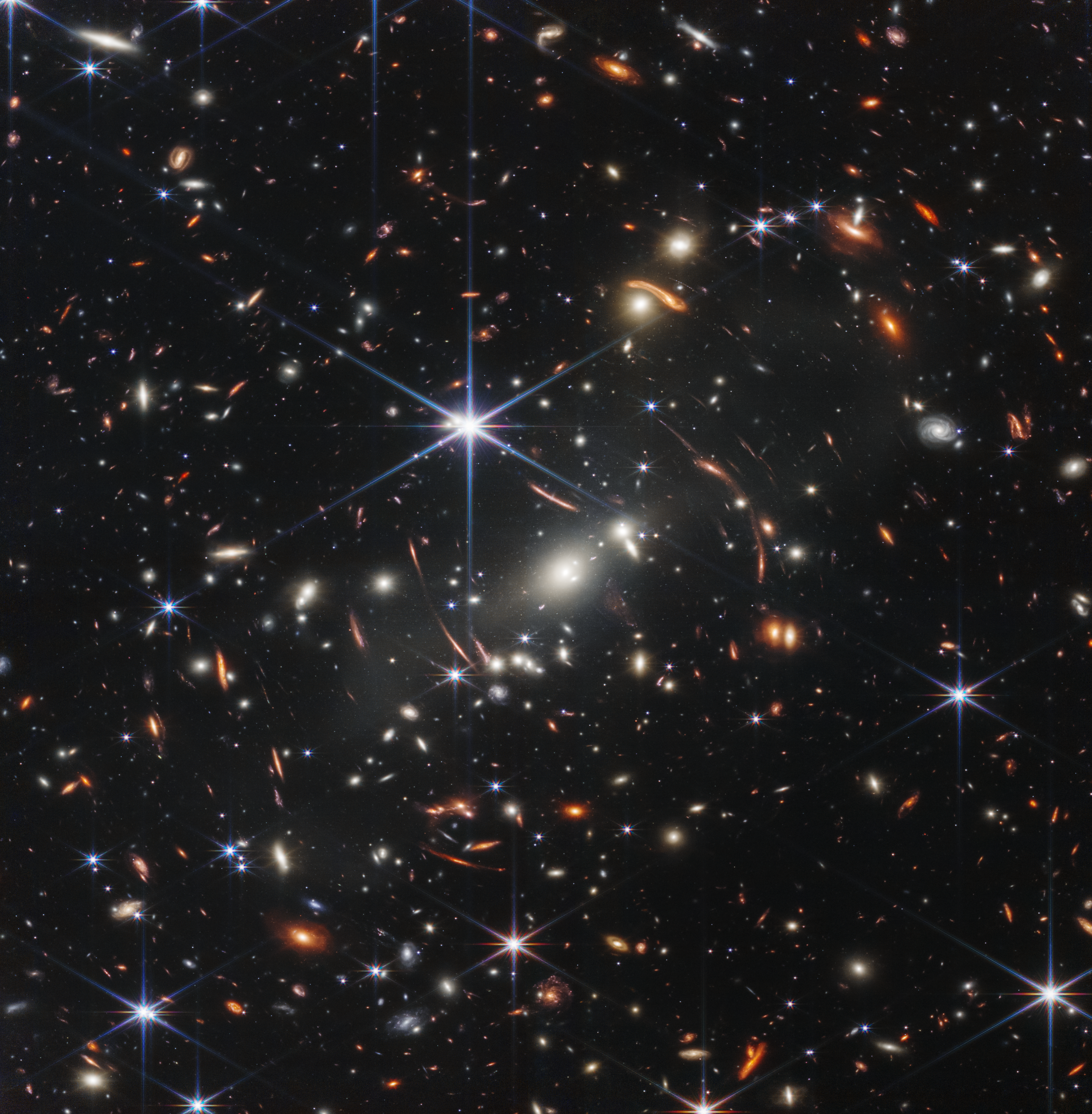 Una imagen de Deep Field: ¡la foto infrarroja más profunda del universo jamás tomada!