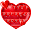 Lovely Red Hearts Keyboard Theme Download on Windows