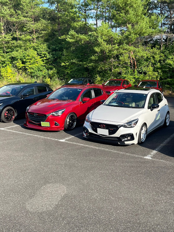 デミオのデミオを見る会2022・コラボありがとうございました・~絆~Team赤城・オタ鬼會・フォロワーさんとの出会いに感謝に関するカスタム事例の投稿画像8枚目