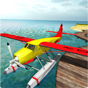 Sea Airplane Flight Pilot  Icon