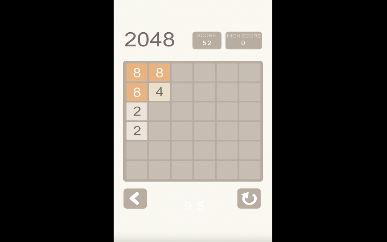 2048 Original - HTML5 Game Preview image 4