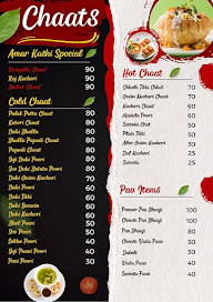 Amaar Kashi menu 2