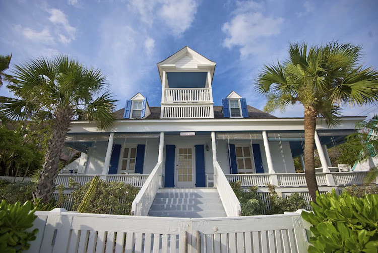 Be sure to spend time taking in Harbour Island's tropical architecture in the Bahamas. 