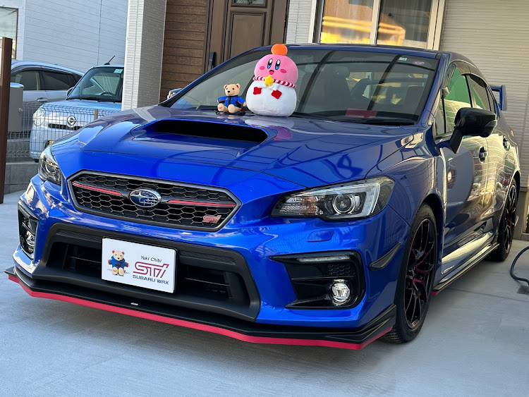 WRX S4の鏡餅カービィ・STIベアに関するカスタム事例の投稿画像2枚目