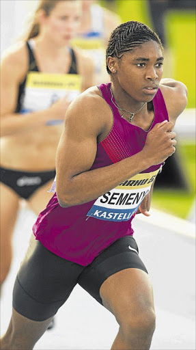 GOLDEN GIRL: Caster Semenya is South Africa’s biggest remaining gold medal hope in this year’s Rio Olympic Games. Semenya is set to compete in the women’s 800m final in the early hours tomorrow morning Picture: GETTY IMAGES